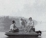 George Caleb Bingham Bootsleute auf dem Missouri china oil painting reproduction